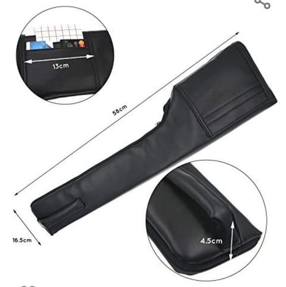 Car Seat Gap Filler with Pockets (2 Pack) - Picture 4 of 4